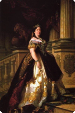 5 Centimos 1868 Spanien Königin Isabella II 1833-68 